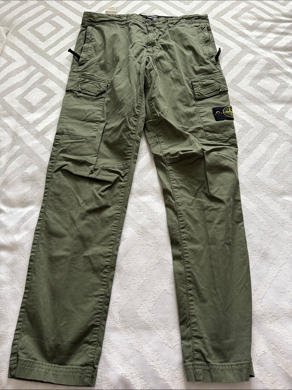 Stone Island Olive Men’s Cargo Pants